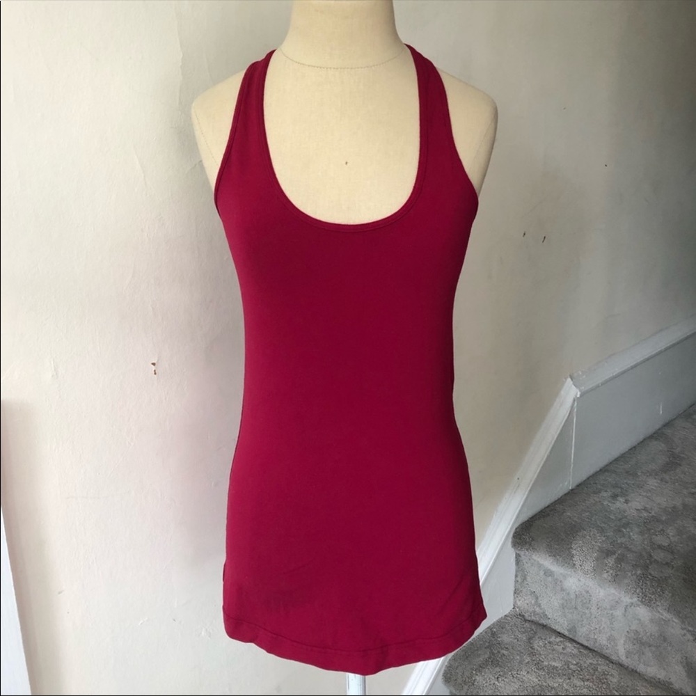 Lululemon Reversible Racerback Long Tank Top